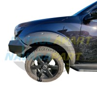 Matt Black Bolt On Look Wheel Arch Flares - Nissan Navara D23 NP300 S5