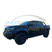 Matt Black Bolt On Look Wheel Arch Flares - Nissan Navara D23 NP300 S5