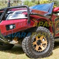 Raslarr Bullbar Y62 S5 Hooped (Dallas) - QAC Pearl for Nissan Patrol Y62