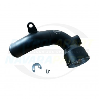 Throttle Body Intake Pipe Upgrade V2 Black - Nissan Navara YS23 D23 NP300 M9T