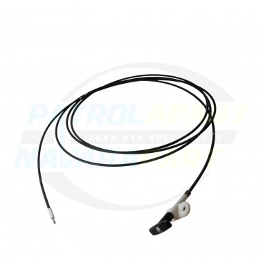 Genuine Nissan Cable Fuel Door Release - Nissan Patrol Y60 GQ 1987-1997 LWB