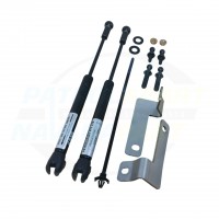 Bonnet Gas Strut Conversion Kit (Aluminium Bonnet) - Nissan Navara D27