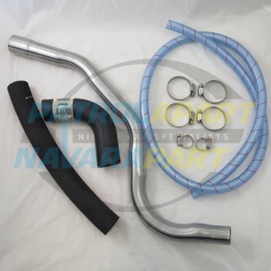 LRA Belly Fuel Tank Hose Pipe Fill Kit for Nissan Patrol GQ with 2nd Dual Tank