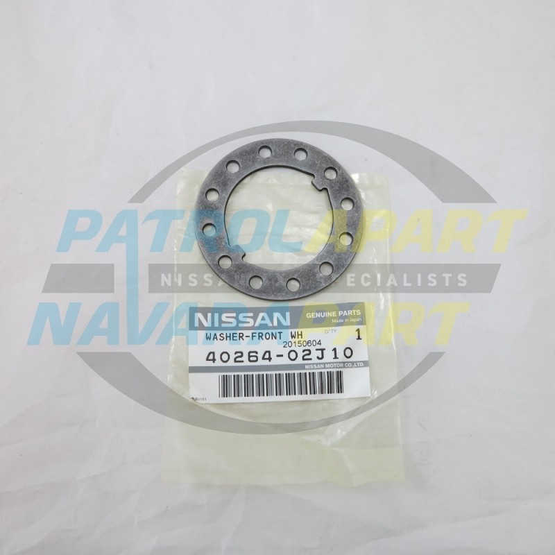 Genuine Nissan Patrol Hub Nut Lock Washer Late Model GQ & GU