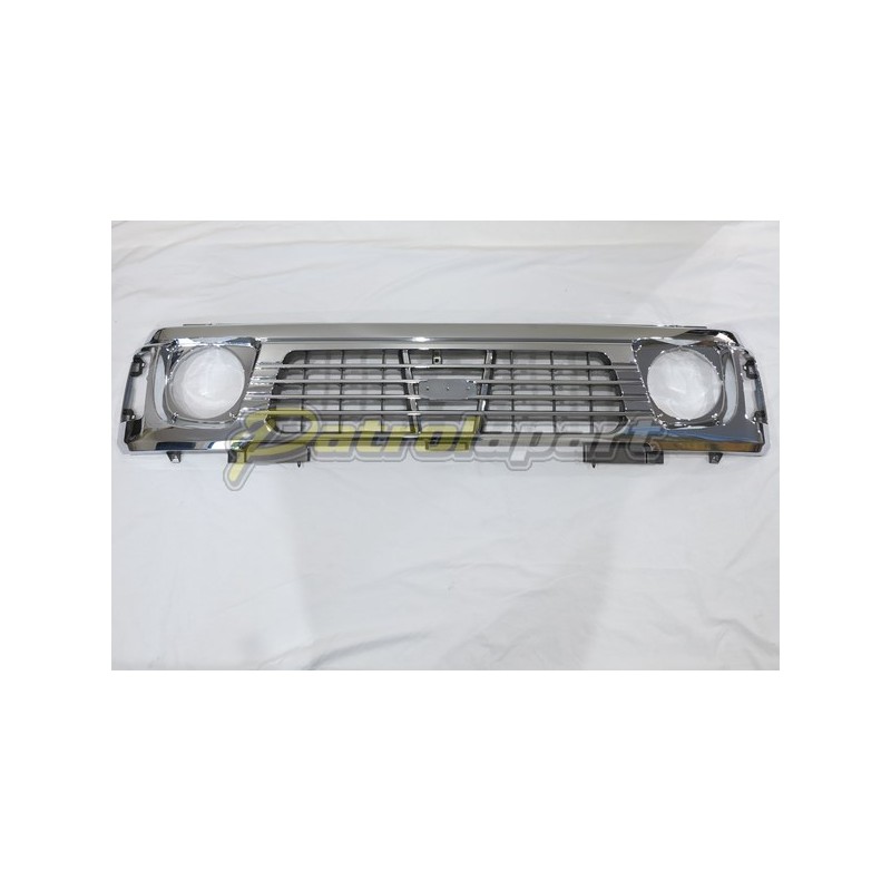 Bling Chrome Front Grille for Nissan Patrol GQ Series 2 10/1994 on