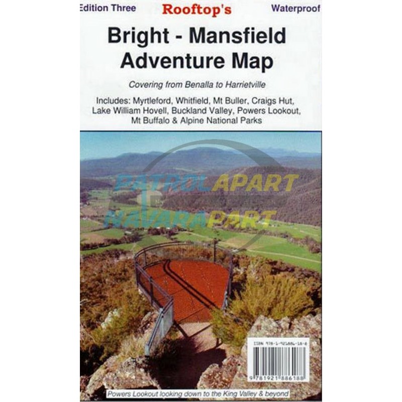 Map Bright - Mansfield rooftop adventure map