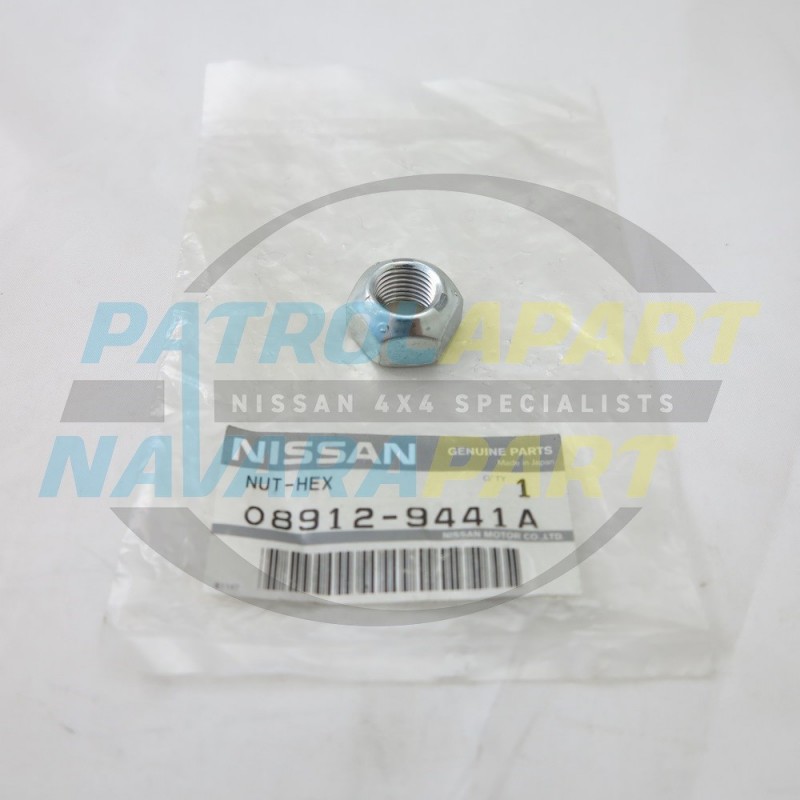 Genuine Nissan Patrol GQ GU Trailing arm & Panhard Rod Nut