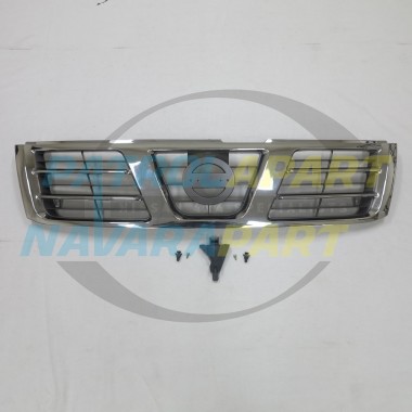 Front Bling Chrome Grille Suits Nissan Patrol Y61 GU Series 3