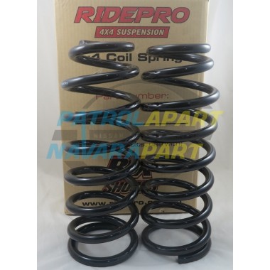 Ridepro Front Coil Spring for Nissan Patrol GQ Pair 2