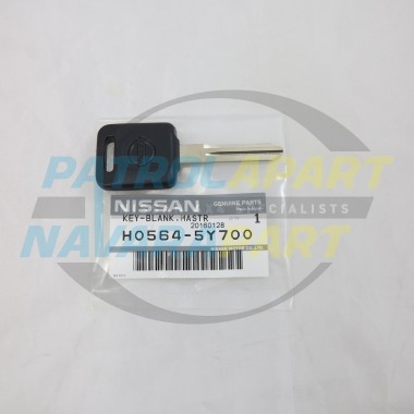 Genuine Nissan Patrol GU Replacement Key Blank with FOB Chip
