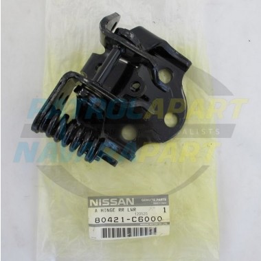 Nissan Patrol Genuine GQ Y60 LHF Lower Door Hinge