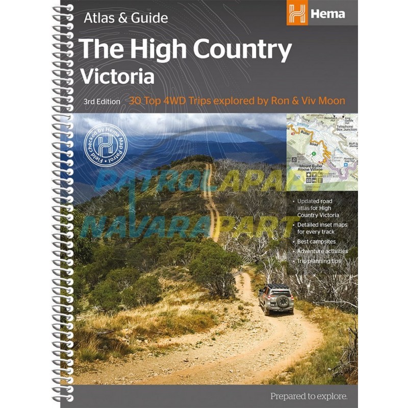 Hema Victorian High Country Atlas & Guide NEW 3rd Edition