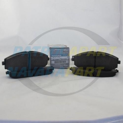 Nissan Patrol GU Y61 Genuine Front Brake Pads PAIR