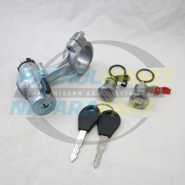 Ignition Lock & Switch with 2 Door Locks for Nissan Patrol GQ Y60