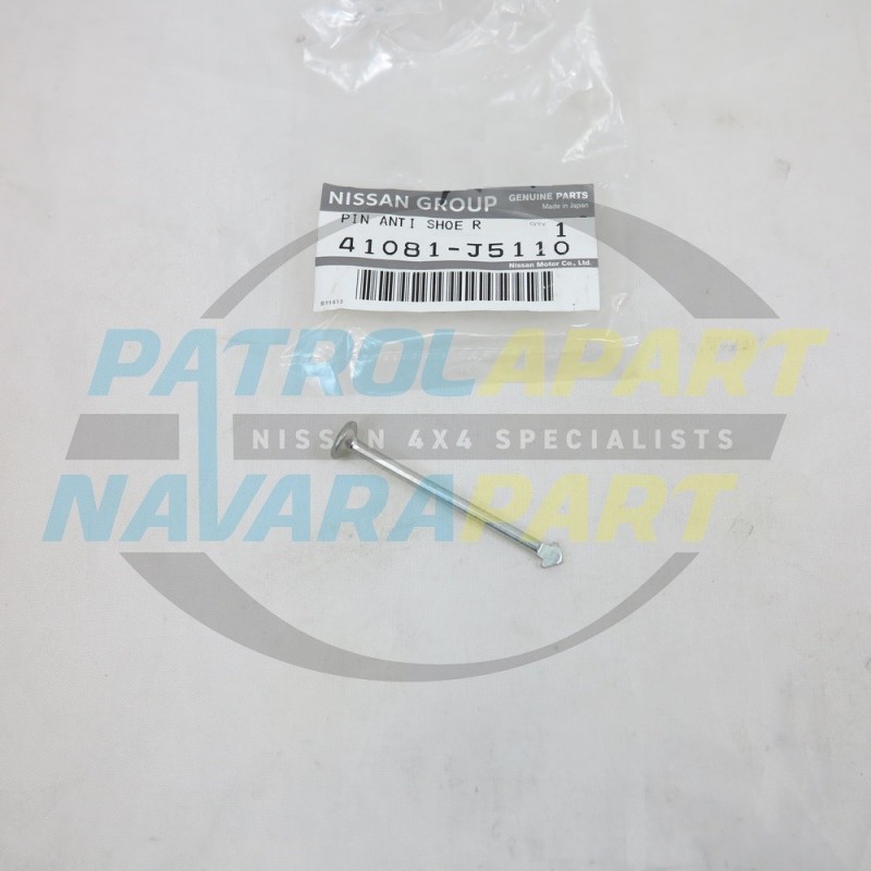 Genuine Nissan Patrol GQ GU Rear Drum Shoe Retainer Pin