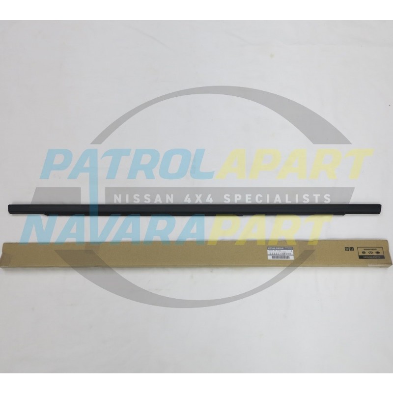 Genuine Nissan Patrol GU Y61 RHR Weatherstrip / Belt Mould