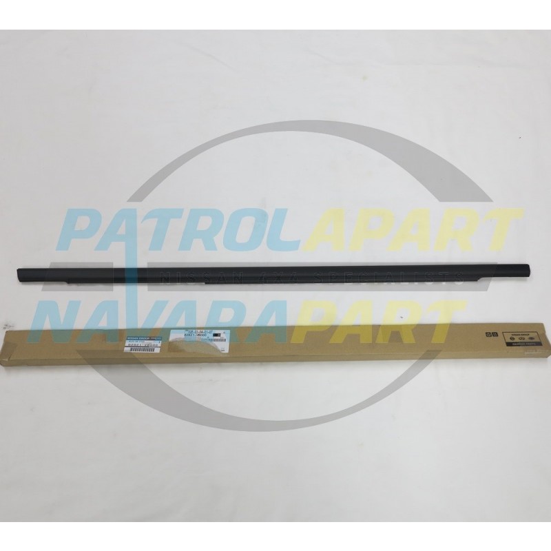 Genuine Nissan Patrol GU Y61 LHR Weatherstrip / Belt Mould