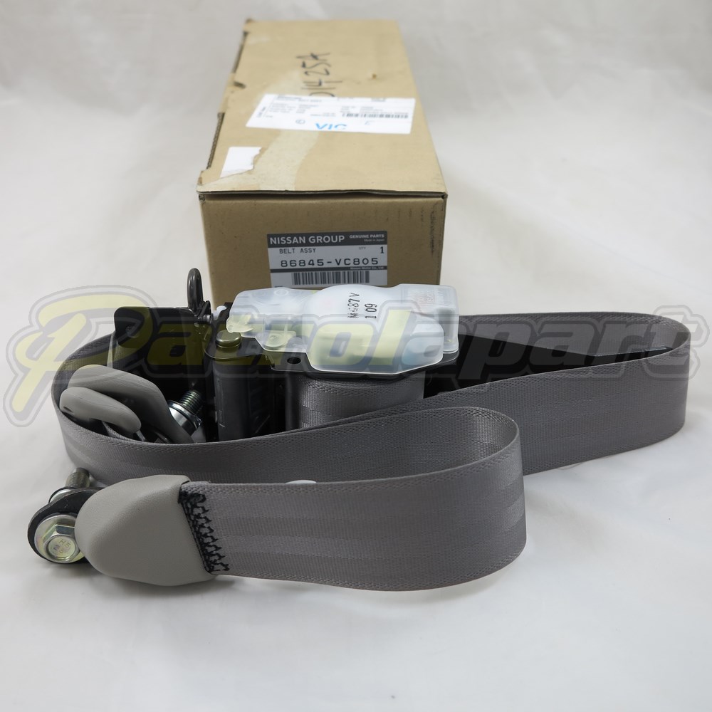 Genuine Nissan Patrol GU Series 3 TI LHF Seatbelts Colour Code W