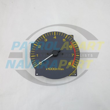 Reconditioned Yellow Dial Tacho for Nissan Patrol GQ RB30 Petrol