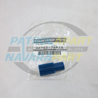 Genuine Nissan GU Patrol Speedo Pinion Gear 18 teeth (Blue)