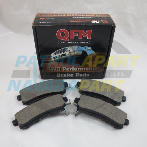 Nissan Patrol GQ Y60 QFM REAR Brake Pads Set TB42 TD42 RB30 RD28