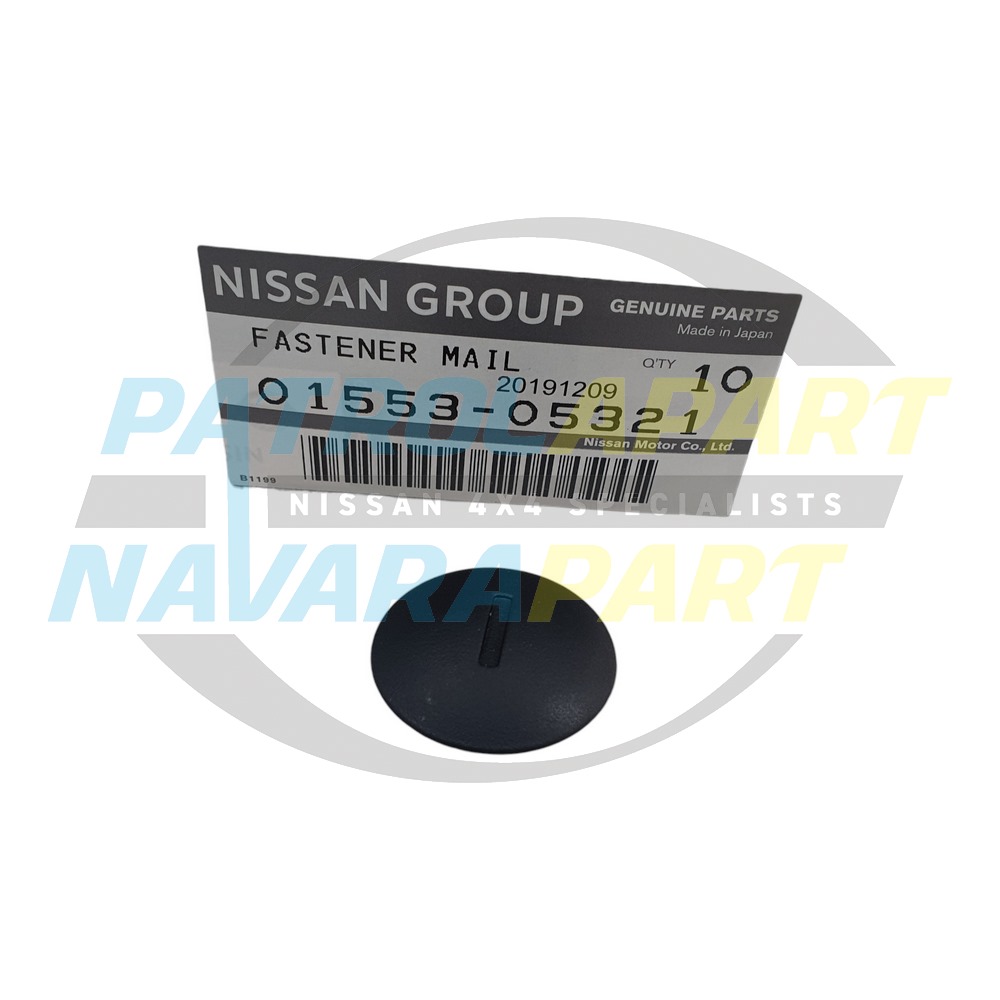 Genuine Nissan Interior Firewall Insulation Clip - Nissan Patrol Y60 GQ & Y61 GU
