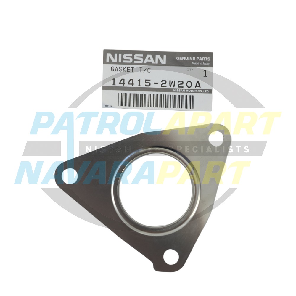 Genuine Nissan Turbo to Manifold Inlet Gasket - Nissan Patrol Y61 GU 2000-2017 & Navara D22
