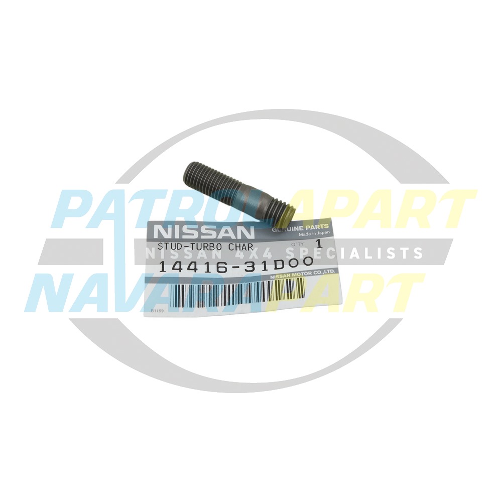 Genuine Nissan Turbo to Manifold Stud TD42 - Nissan Patrol Y61 GU