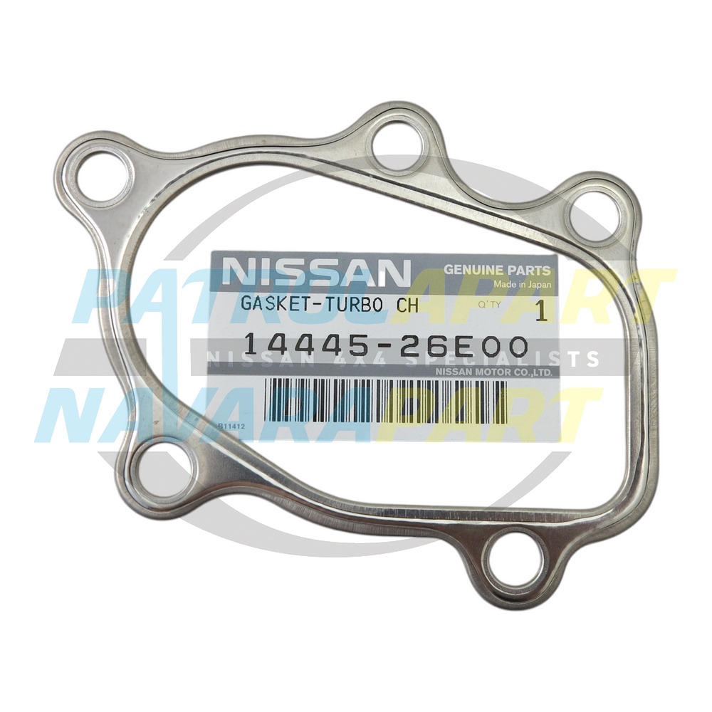 Genuine Nissan Turbo to Dump Pipe Gasket RD28 - Nissan Patrol Y60 GQ