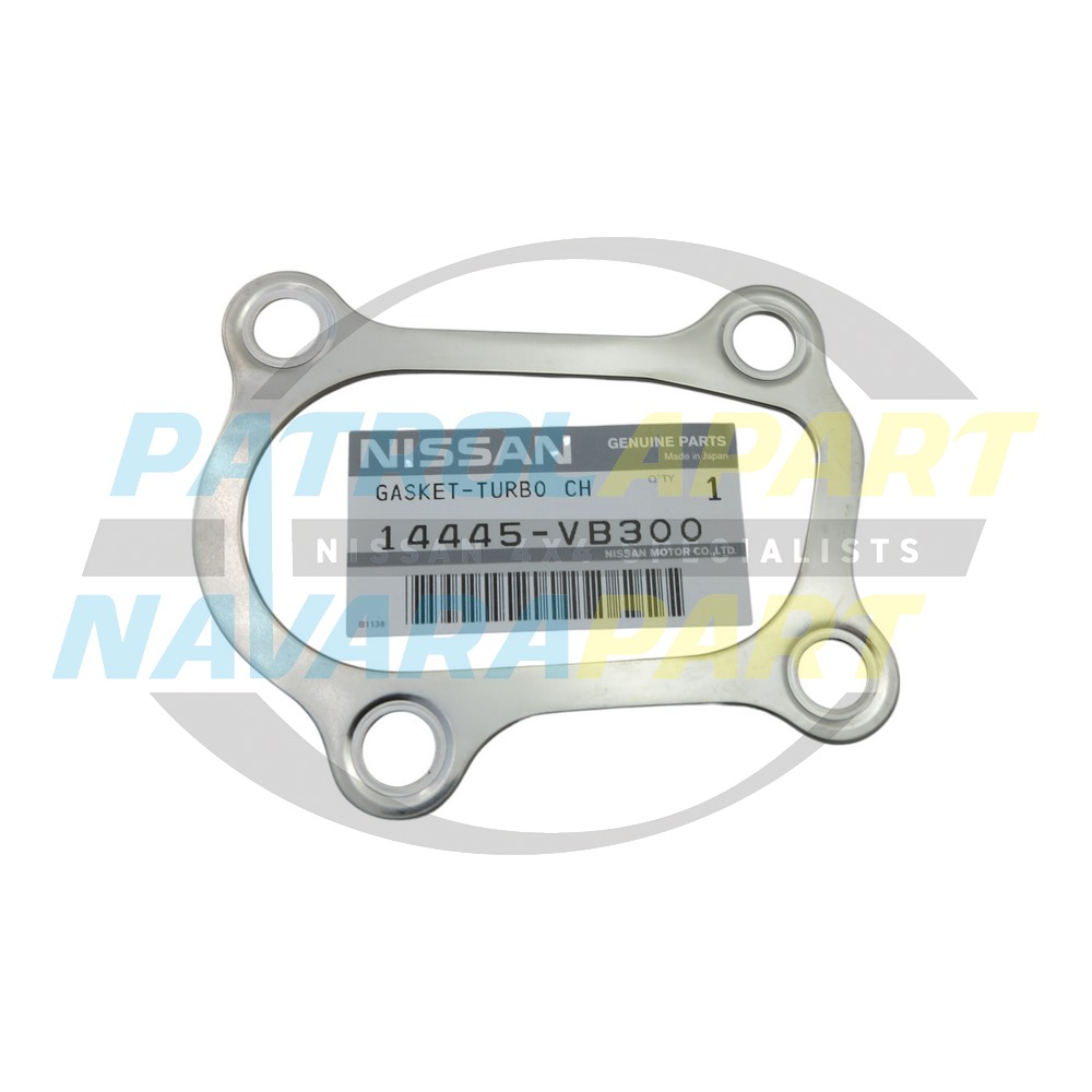 Genuine Nissan Turbo to Dump Pipe Gasket - Nissan Patrol Y61 GU