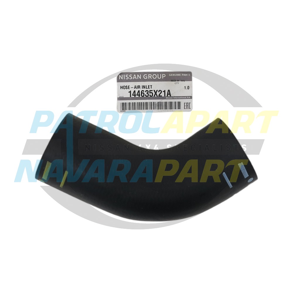 Genuine Nissan 4th Intercooler Hose (Closest To Cooler Cold Side) V9X - Nissan Navara D40