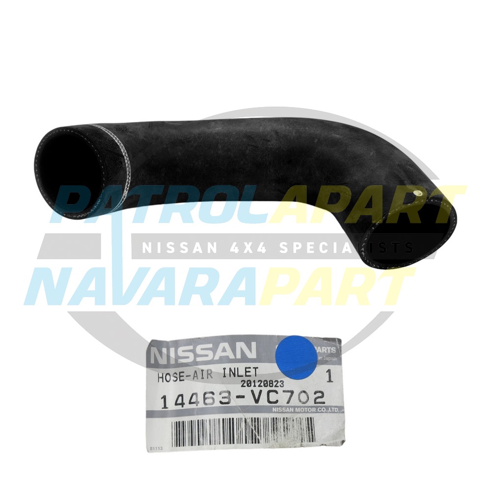 Genuine Nissan Intercooler Hose TD42 - Nissan Patrol Y61 GU