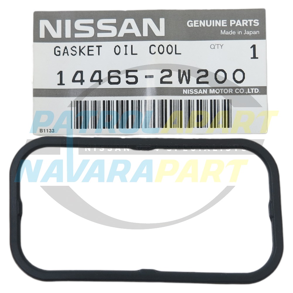 Genuine Nissan Timing Cover Rectangle O-Ring ZD30 - Nissan Patrol Y61 GU & Navara D22