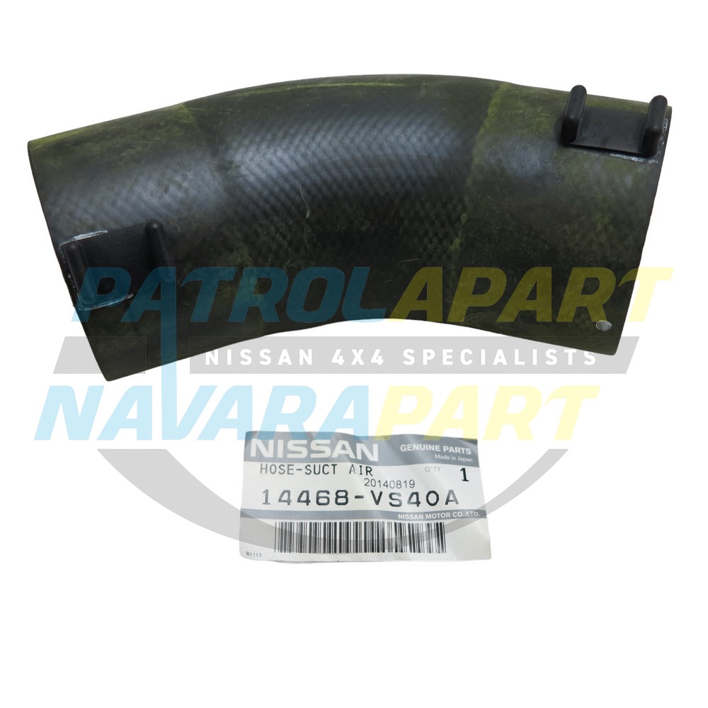 Genuine Nissan Turbo Hose Intercooler Outlet (Intercooler End) ZD30 - Nissan Patrol Y61 GU