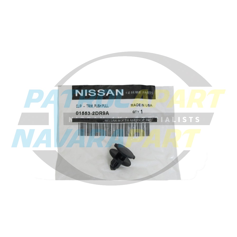Genuine Nissan Guard Liner & Grille Retainer Clip - Nissan Patrol Y61 GU & Navara D22