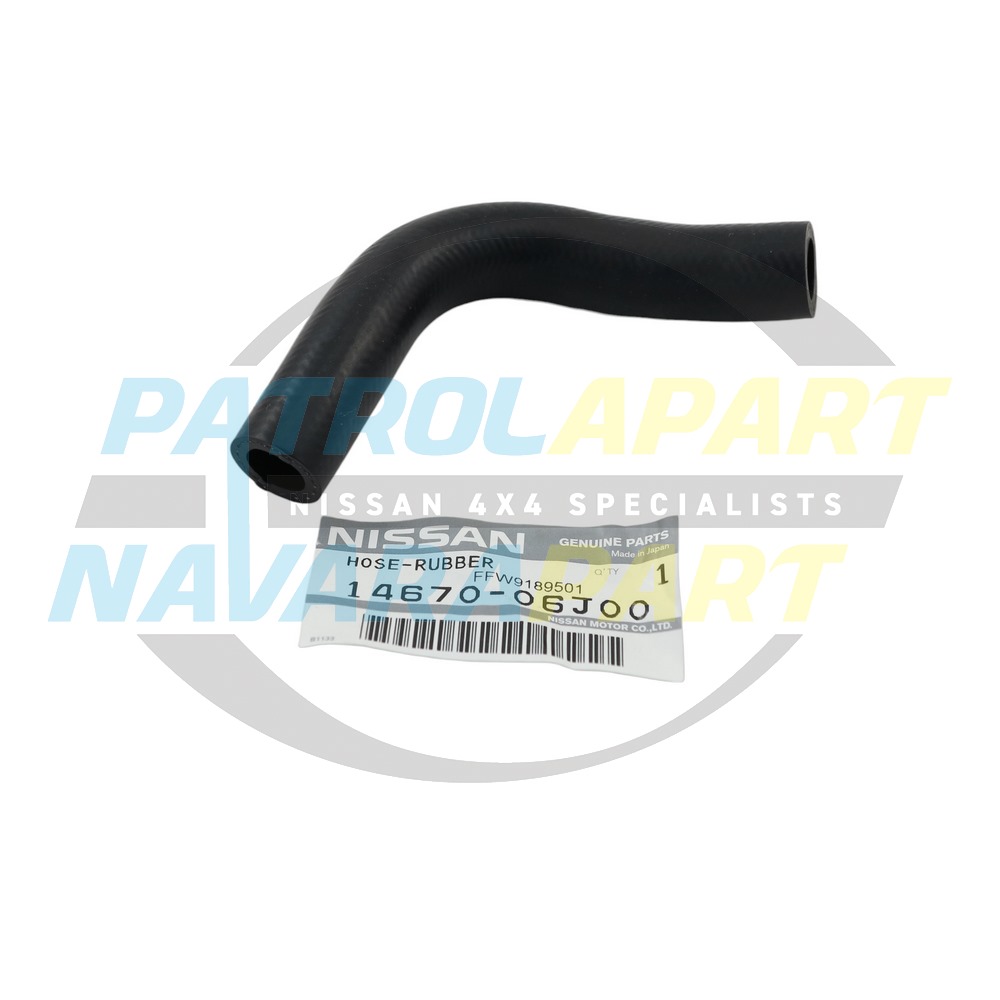 Genuine Nissan Alternator Vac Pump Oil Return Drain Hose TD42 - Nissan Patrol Y60 GQ