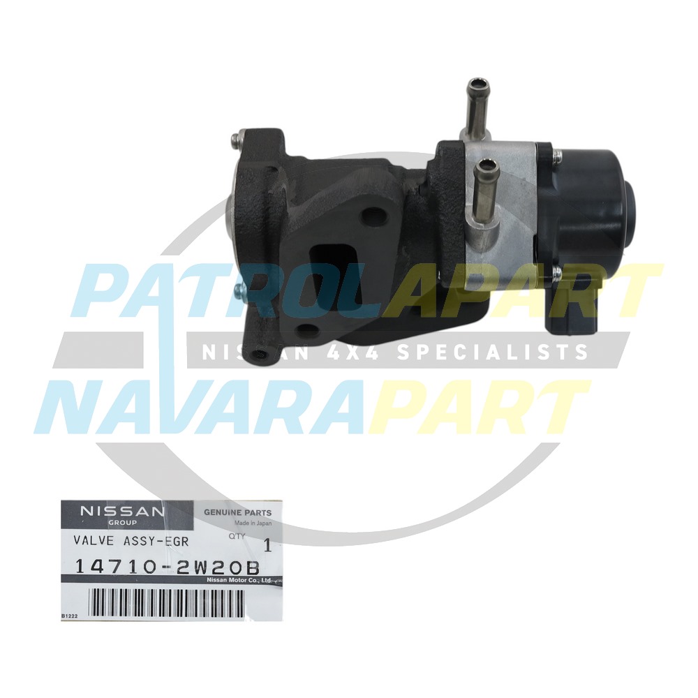 Genuine Nissan Exhaust Gas Recirculation EGR Valve ZD30 - Nissan Patrol Y61 GU