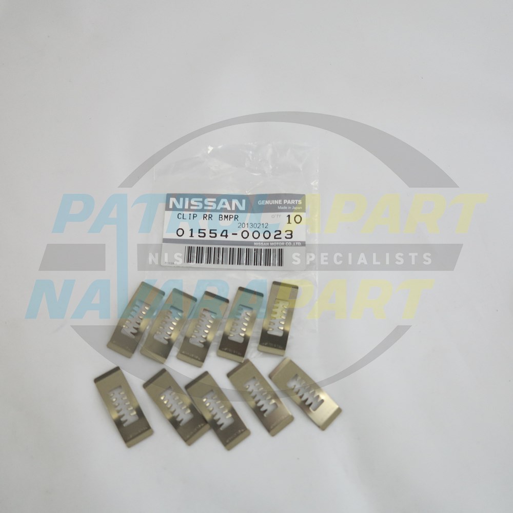 Genuine Nissan Rear Bar Light Surround Clips - Nissan Patrol Y61 GU