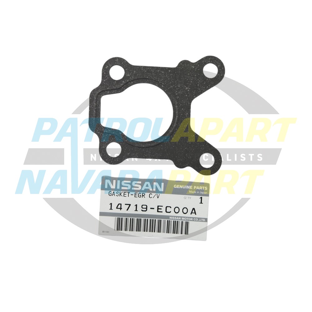 Genuine Nissan EGR Valve Inlet Manifold Gasket ZD30 - Nissan Patrol Y61 GU & Navara D22