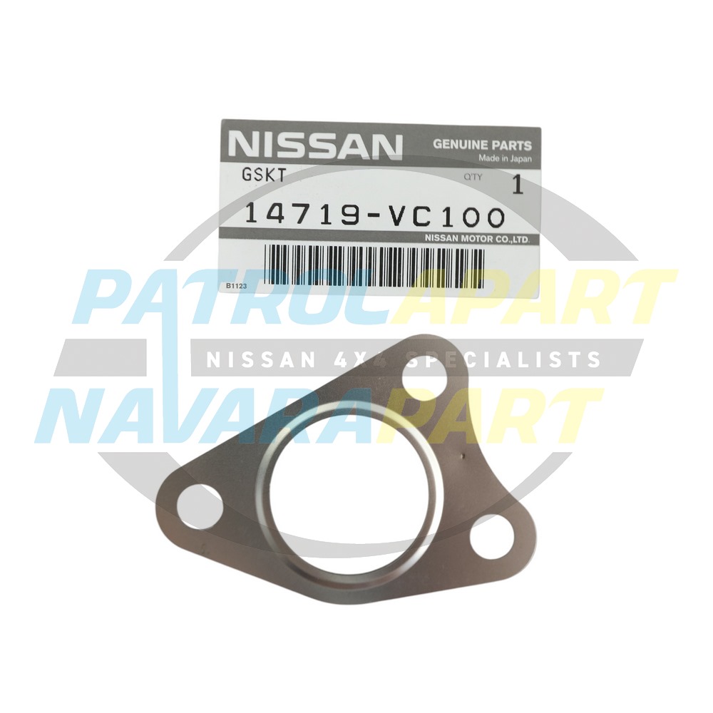 Genuine Nissan EGR Turbo End Gasket ZD30 - Nissan Patrol Y61 GU & Navara D22