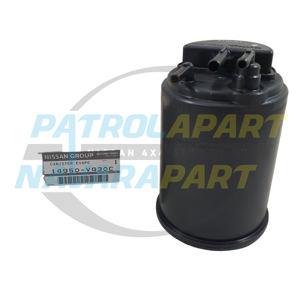Genuine Nissan Charcoal Canister Vac TB48 - Nissan Patrol Y61 GU 2006+