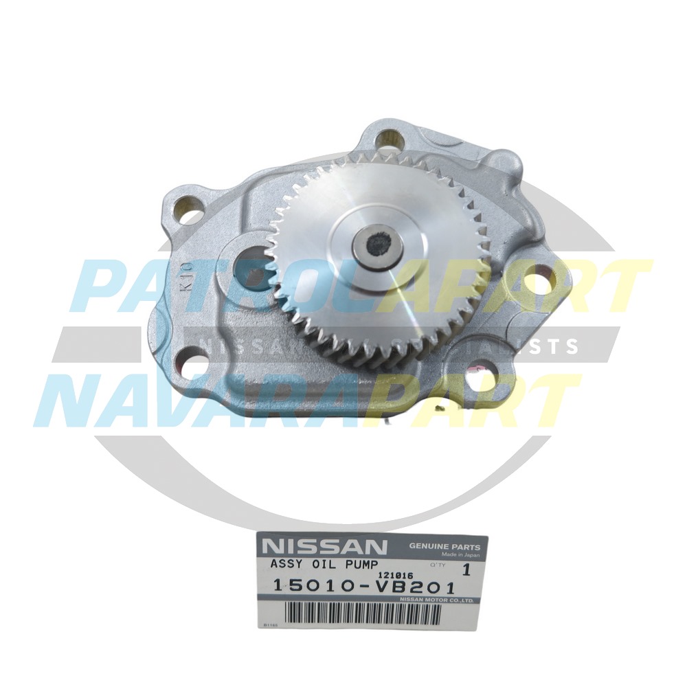 Genuine Nissan TD42T Oil Pump Assembly - Nissan Patrol Y61 GU 1999-2012 MT