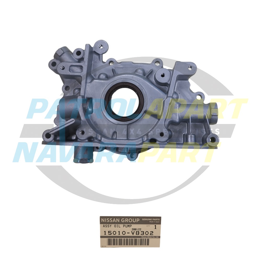 Genuine Nissan Oil Pump Assembly RD28 - Nissan Patrol Y61 GU 1997-2000