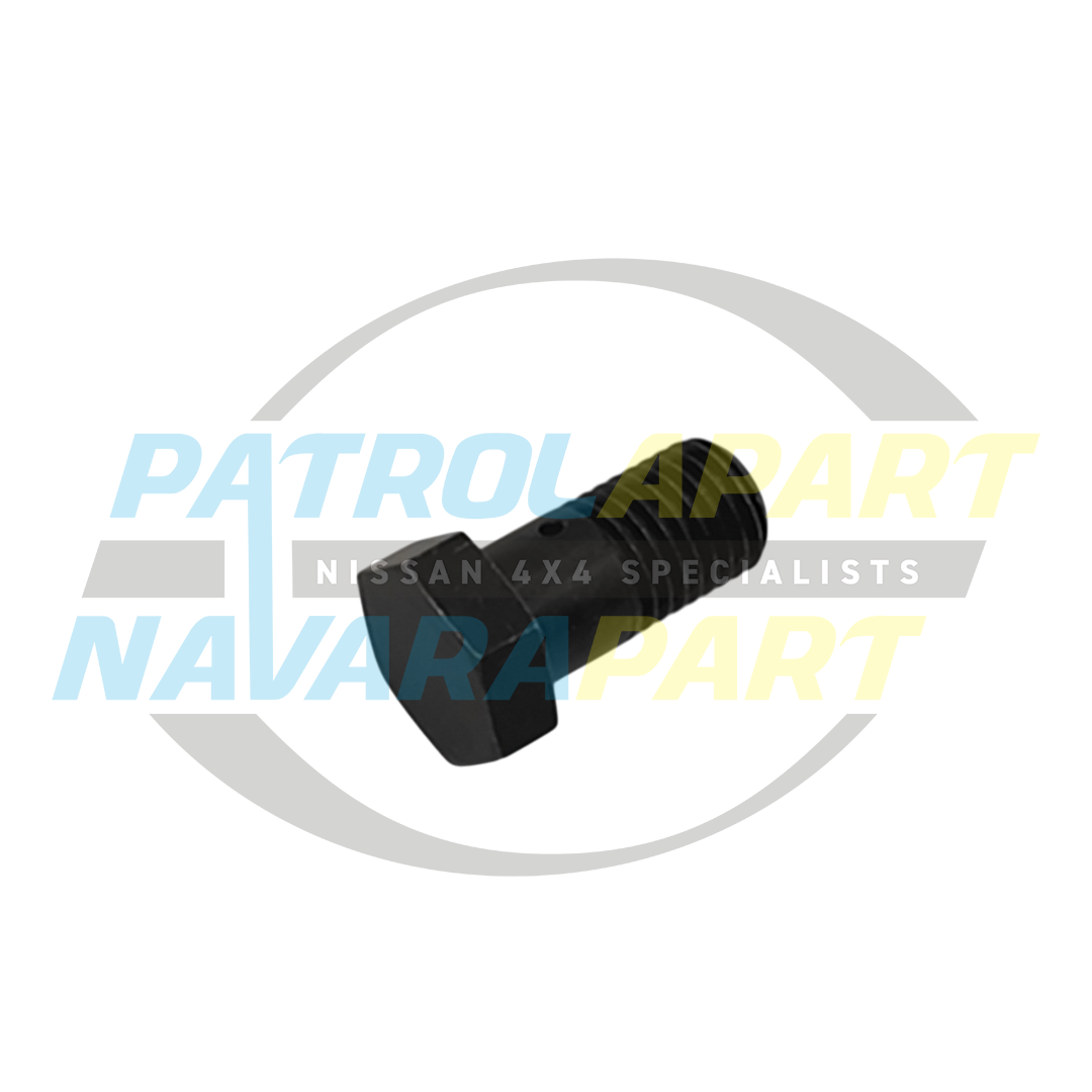 Genuine Nissan Turbo Oil Feed Banjo Bolt ZD30 - Nissan Patrol Y61 GU & Navara D22