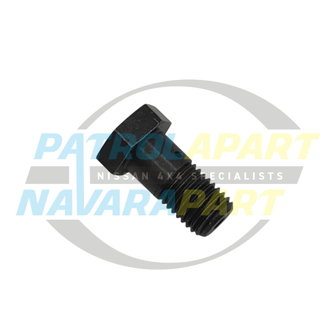 Genuine Nissan Turbo Oil Feed Banjo Bolt ZD30 - Nissan Patrol Y61 GU & Navara D22
