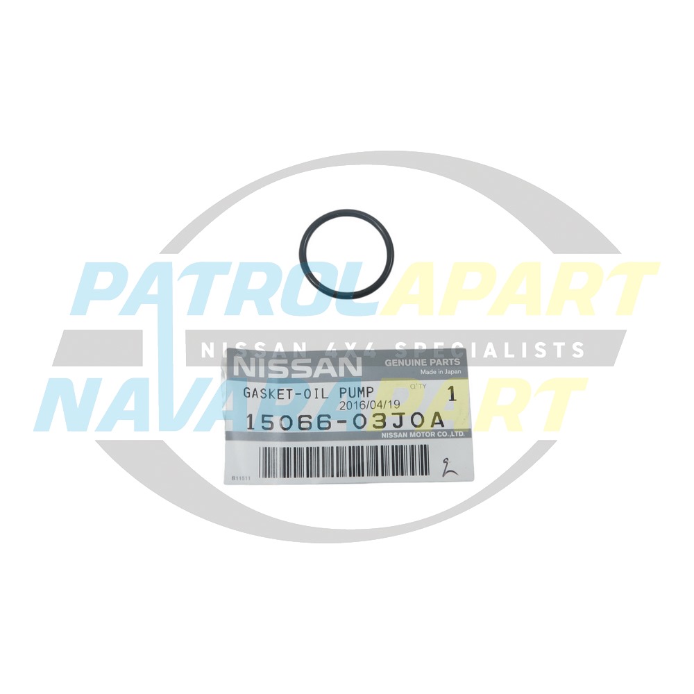 Genuine Nissan Timing Cover O-ring TB42, TB45, TB48 - Nissan Patrol Y60 GQ & Y61 GU