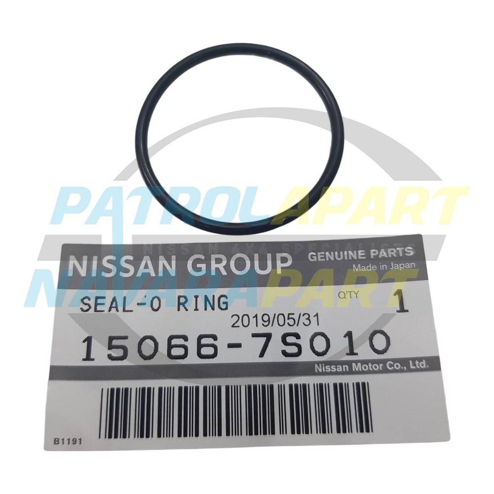 Genuine Nissan Left Hand Front Sump Tube O-ring VK56 - Nissan Patrol Y62