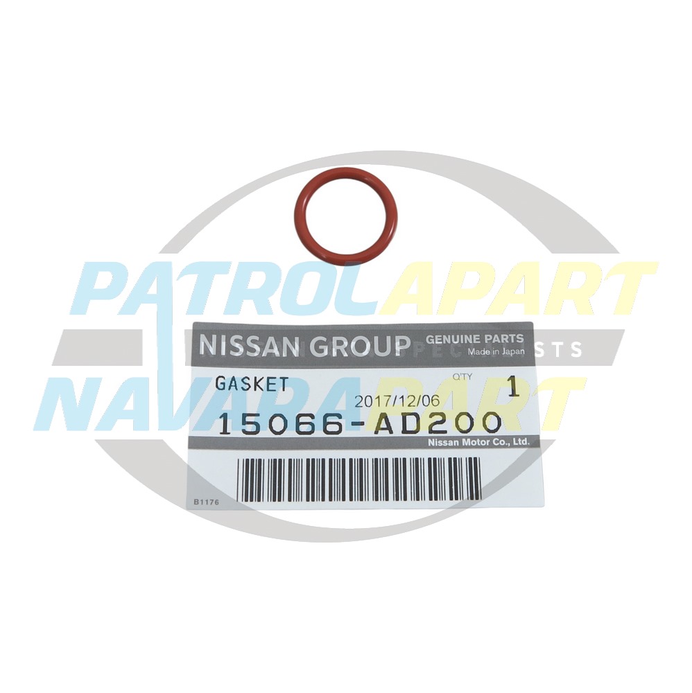 Genuine Nissan Timing Cover O-Ring to Block YD25 - Nissan Navara D22 2005-2015, D40 2005-2015 & Pathfinder R51