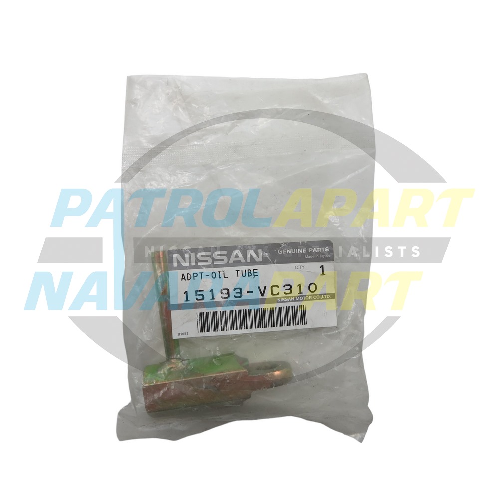 Genuine Nissan ZD30DI Oil Pressure Switch Adapter Fitting ZD30 - Nissan Patrol Y61 GU