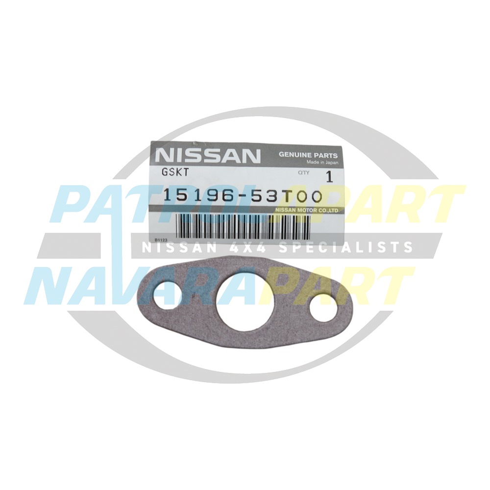 Genuine Nissan Turbo Oil Drain Gasket TD42 - Nissan Patrol Y61 GU
